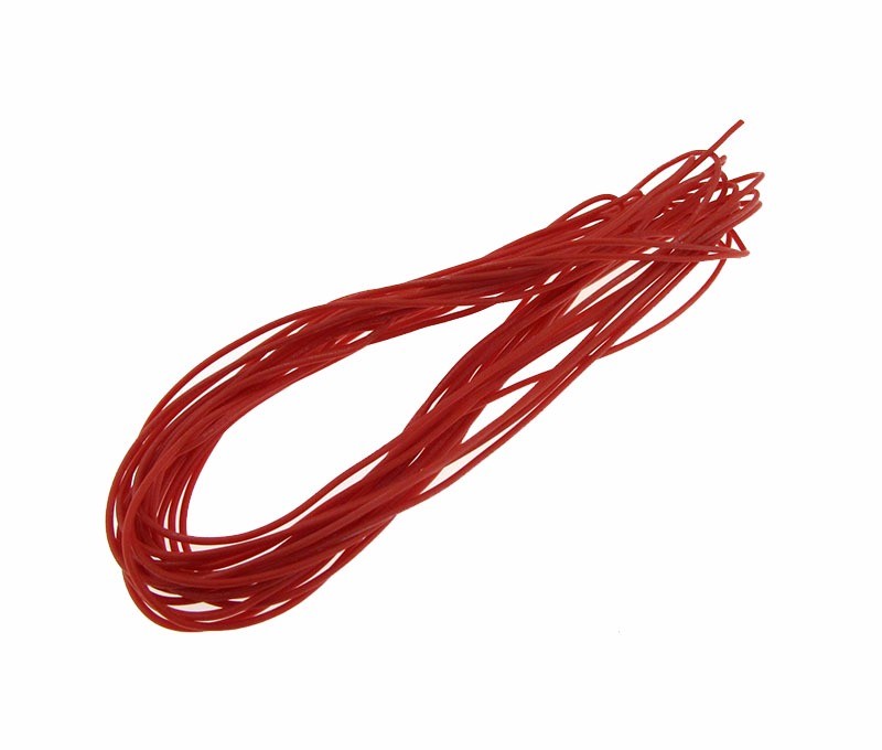 30AWG Copper Tinned Silicone flexible Hook Up Wire UL UL3135 – Red – 15FT