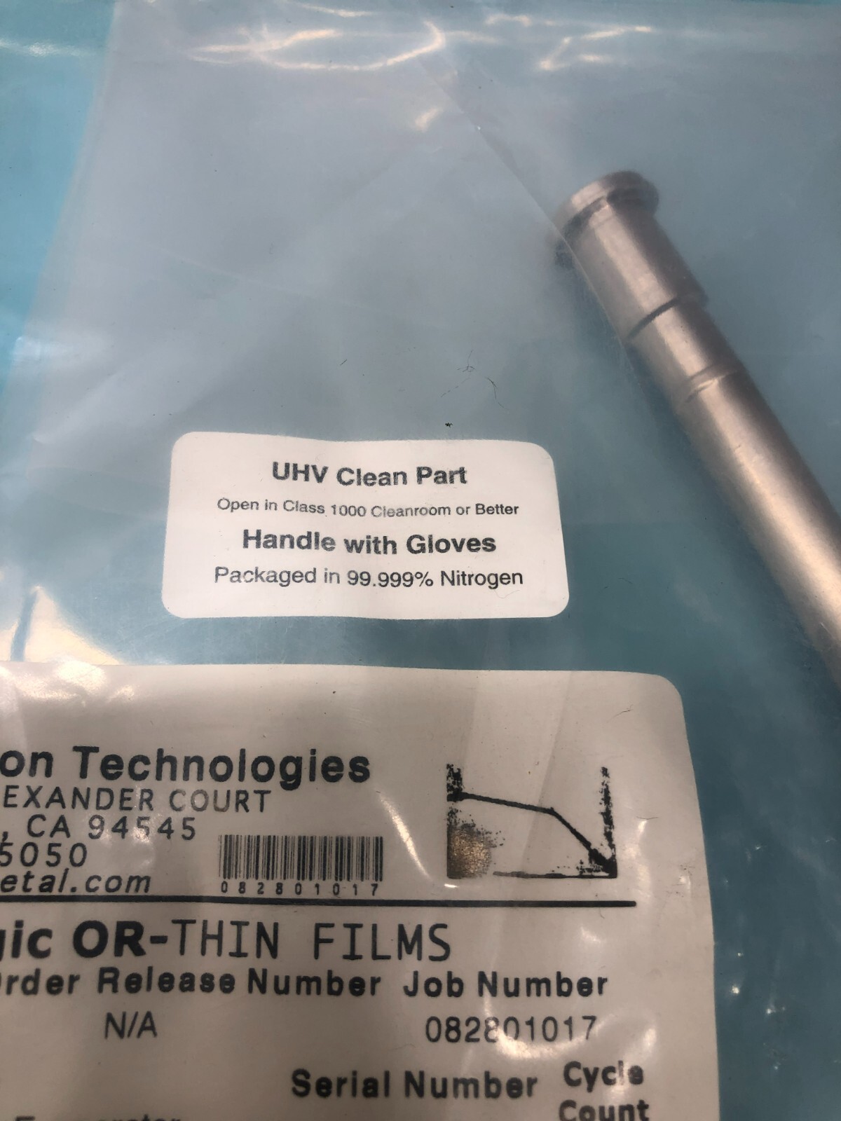 PENTAGON CED106-0090CY , 1/2 VCR TUBE EVAPORATOR, 153873