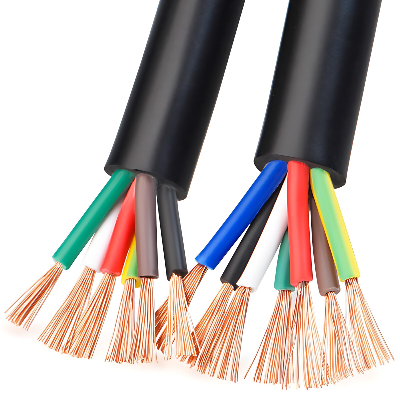 Automotive 12V 24V Stranded 2/3/4/5/7/8 Core Thin Wall Auto Cable Wire Round