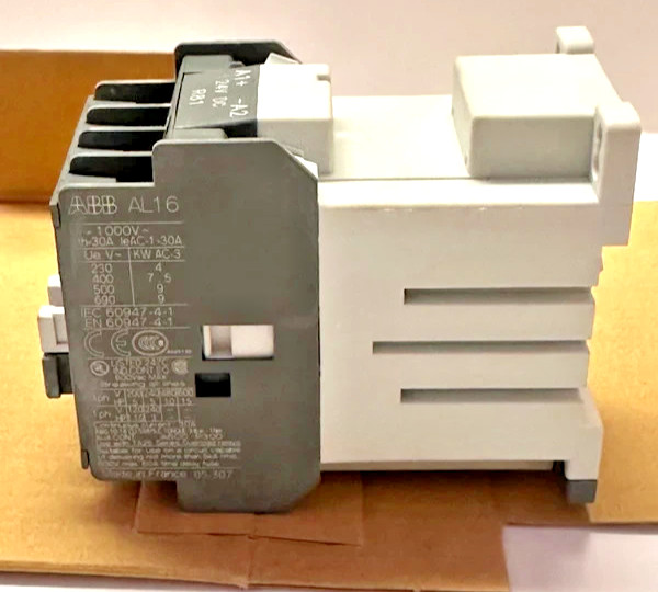 2PCS LOT – ABB AL16-30-10 Contactor 24VDC 1NO 1SBL183001R8110- BRAND NEW
