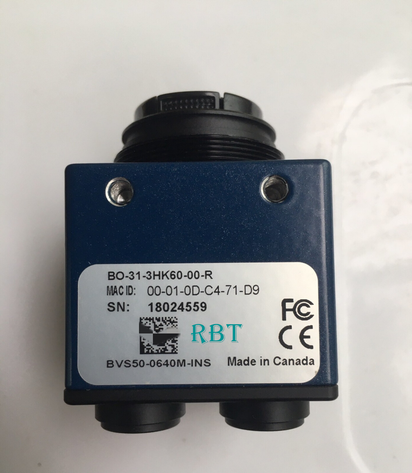 DALSA B0-31-3HK60-00-R Intelligent Camera used