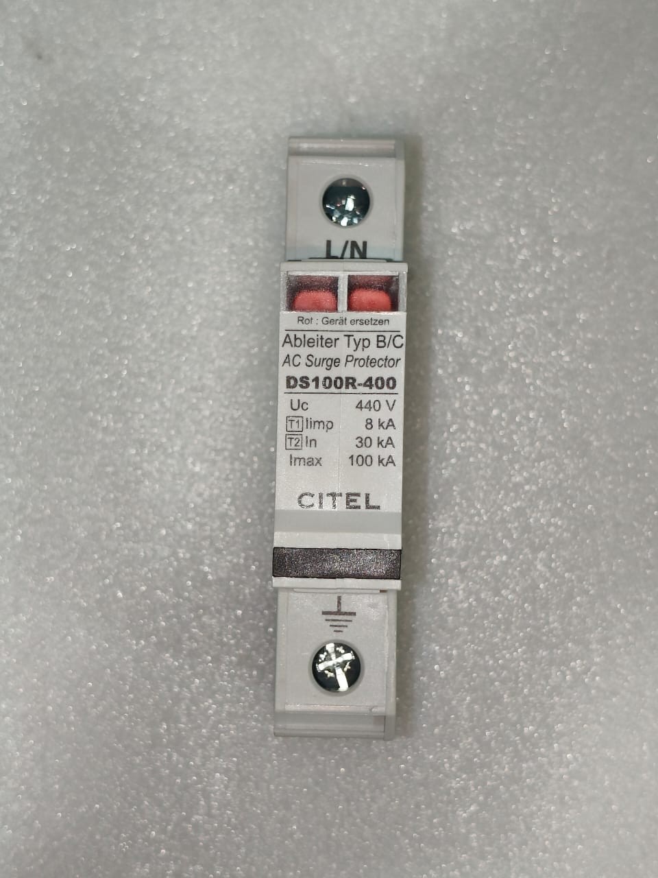 NEW CITEL DS100R-400 440V THREE PHASE PROTECTOR SURGE PACK OF 8 PCS FREE