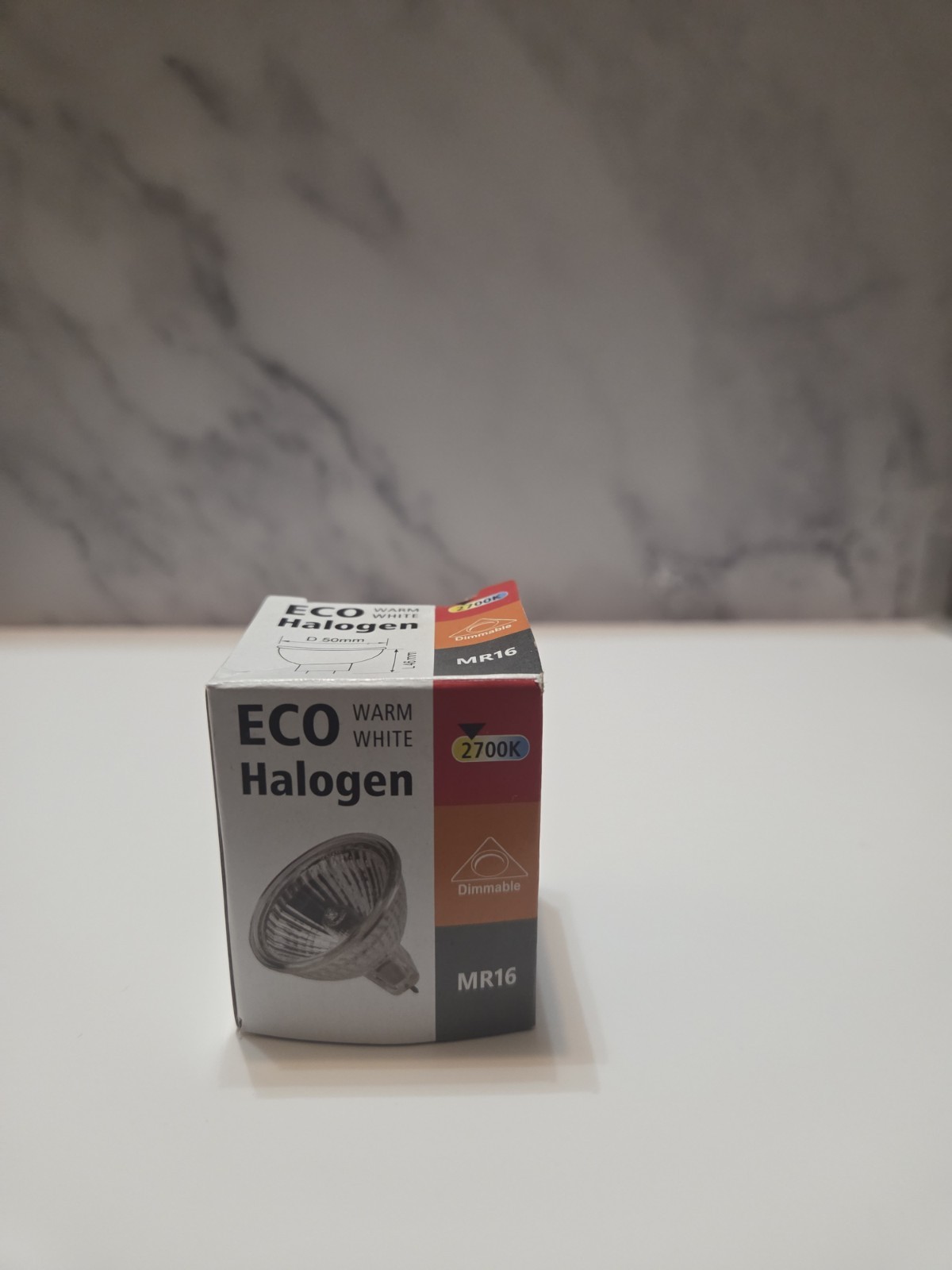 Eco Halogen MR16 Dimmable Spot Light Bulb 2700K Lamp Lot Of 6 Bulbs