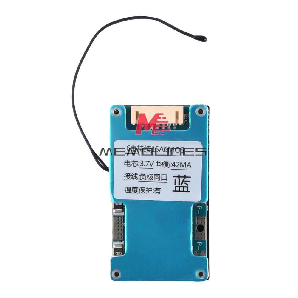 Li-ion Battery 6S Balanced Charge Board Equalizer With Temperature Protection