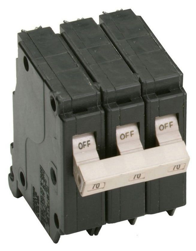NIB – Eaton – CH370 – Eaton Thermal Magnetic Circuit Breaker, 70A, 240V