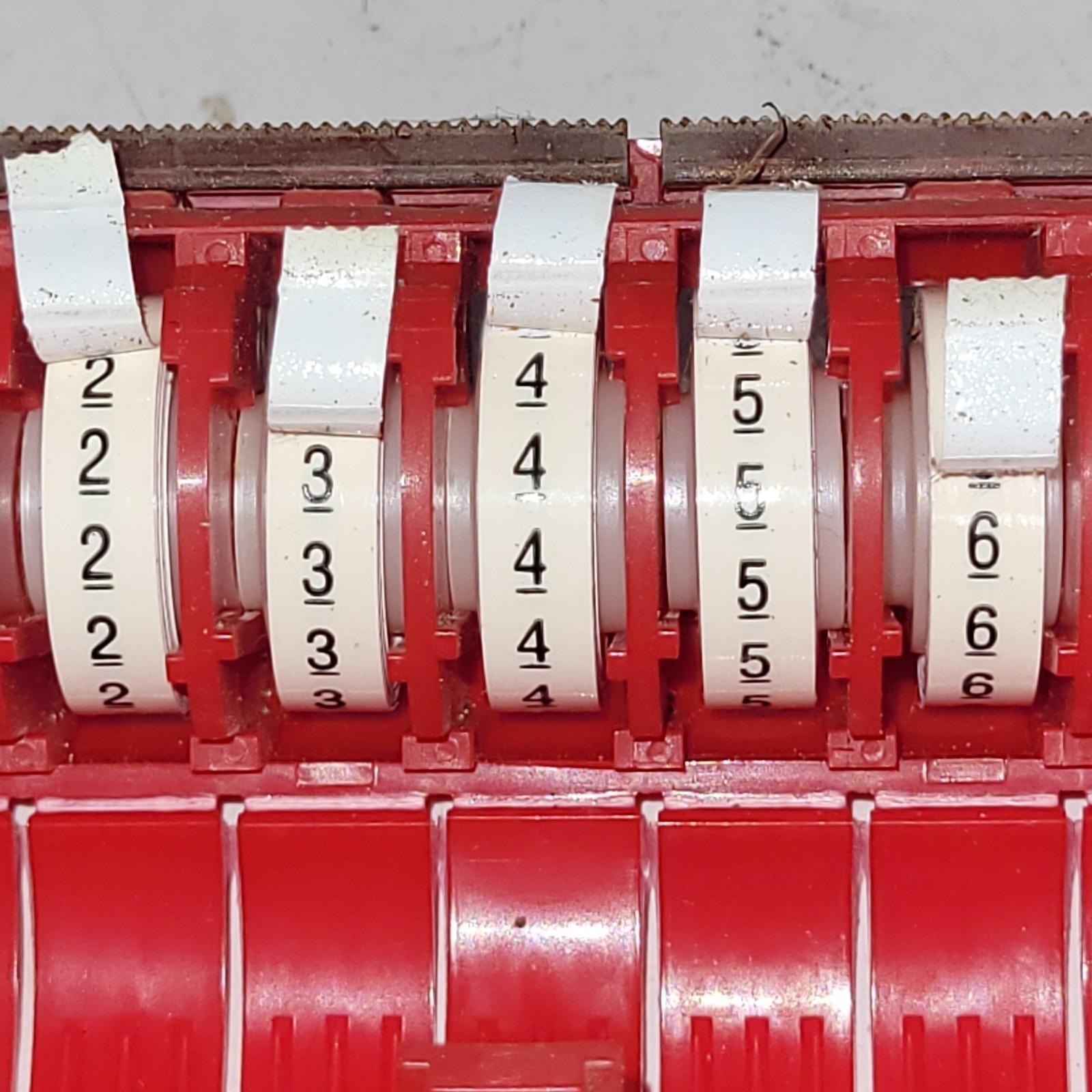 3M Scotch Code STD-0-9 Wire Marker Tape Dispenser 12174