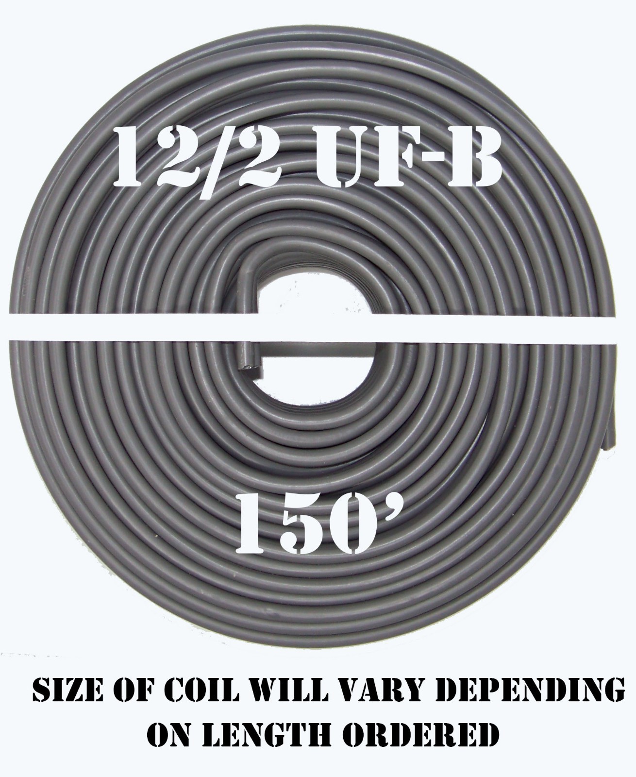 12/2 UF-B x 150′ Southwire Underground Feeder Cable