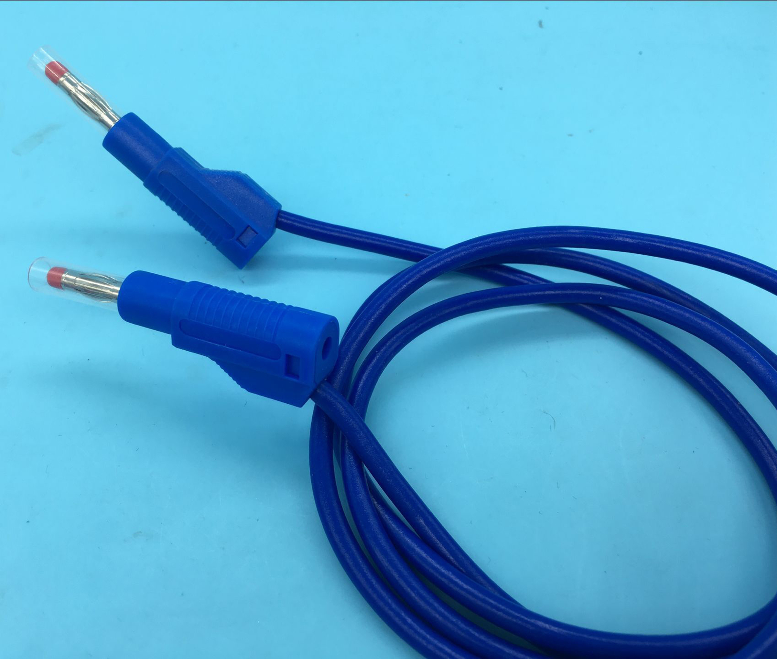 4mm Stackable Banana Plug 14AWG 0.5M/1M/2M Test Lead cables Retractable Shrouds