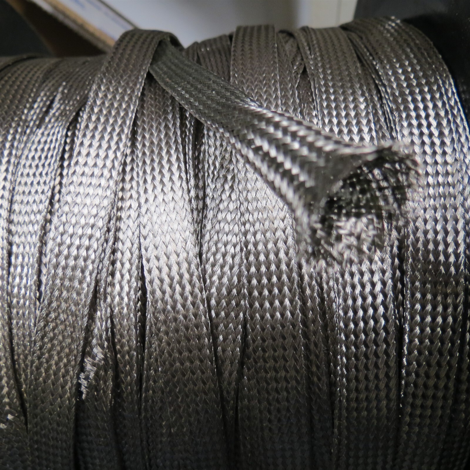 25 Feet 1/2″ Braided Grounding Tinned Copper Mesh Tubular Braid Strap Shielding