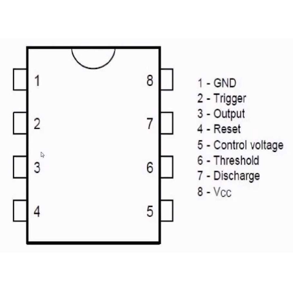 50/100pcs NE555P NE555 DIP-8 High Precision Oscillator Timer IC TI 555 USA Stock