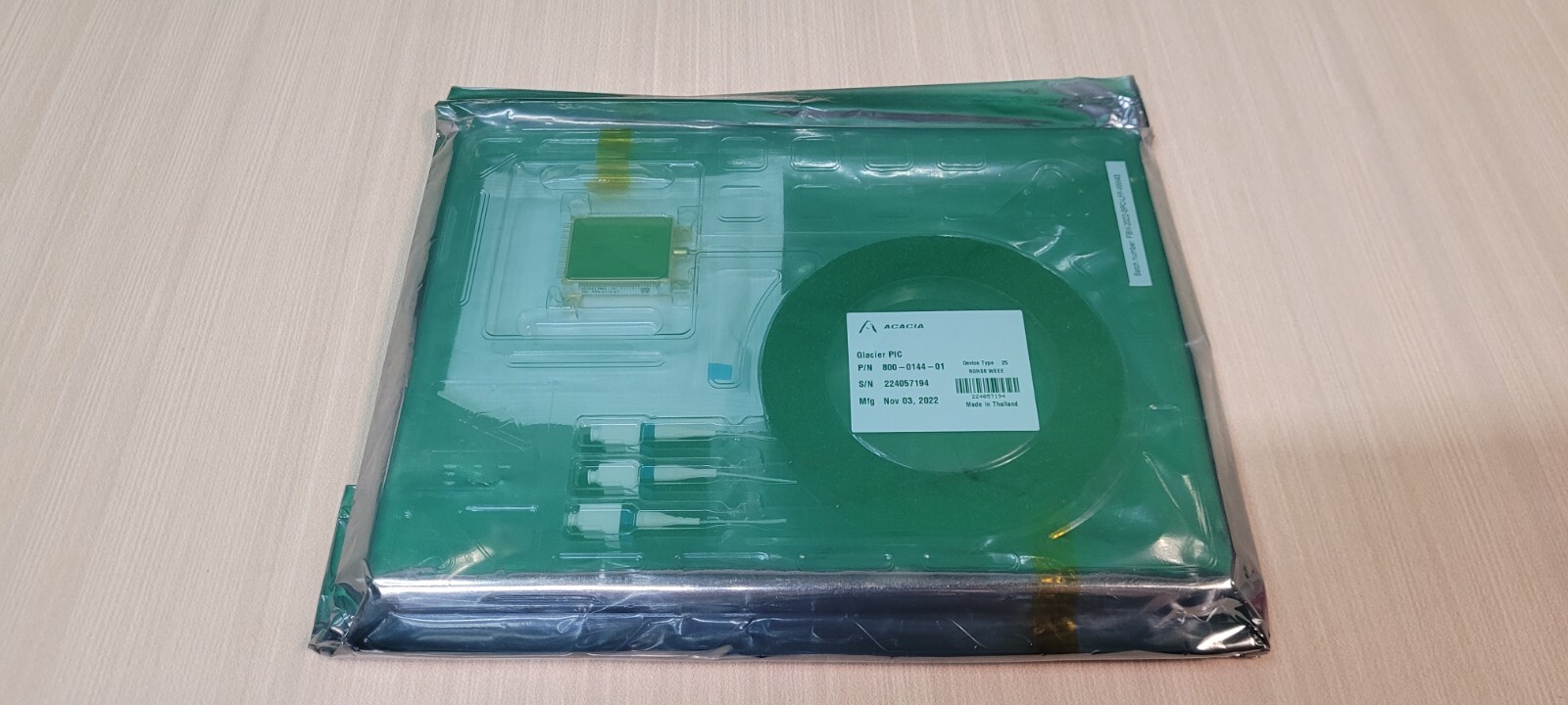Acacia Silicon Photonics Integrated Circuit Glacier PIC 800-0144-01 NEW