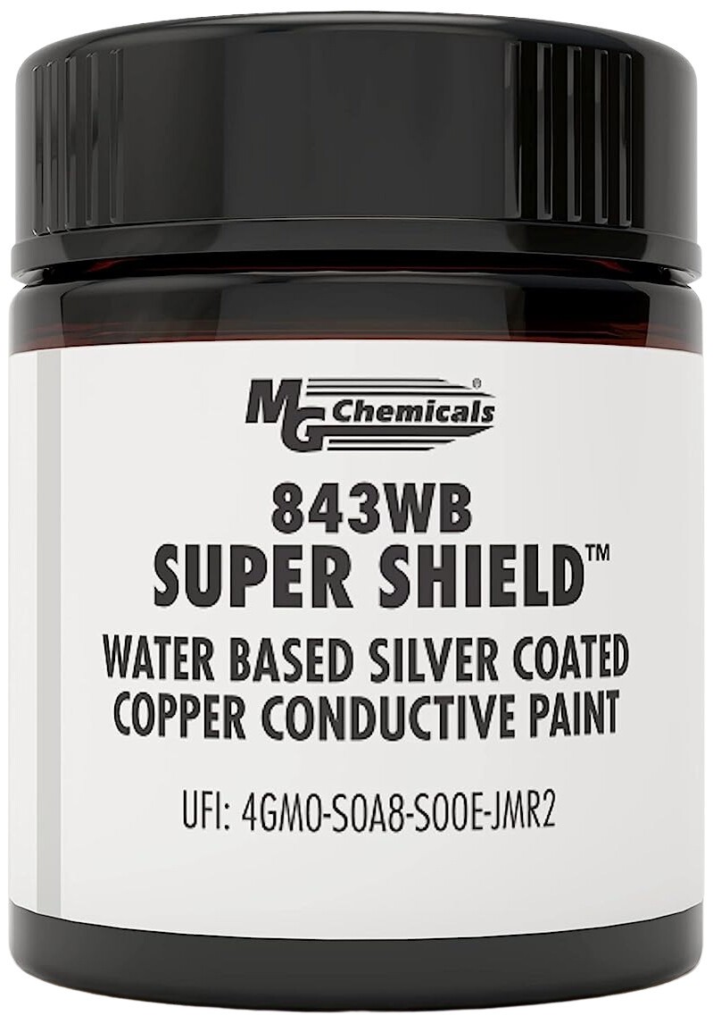 MG Chemicals 843WB Super Shield Water Based Silver Coated Copper Paint