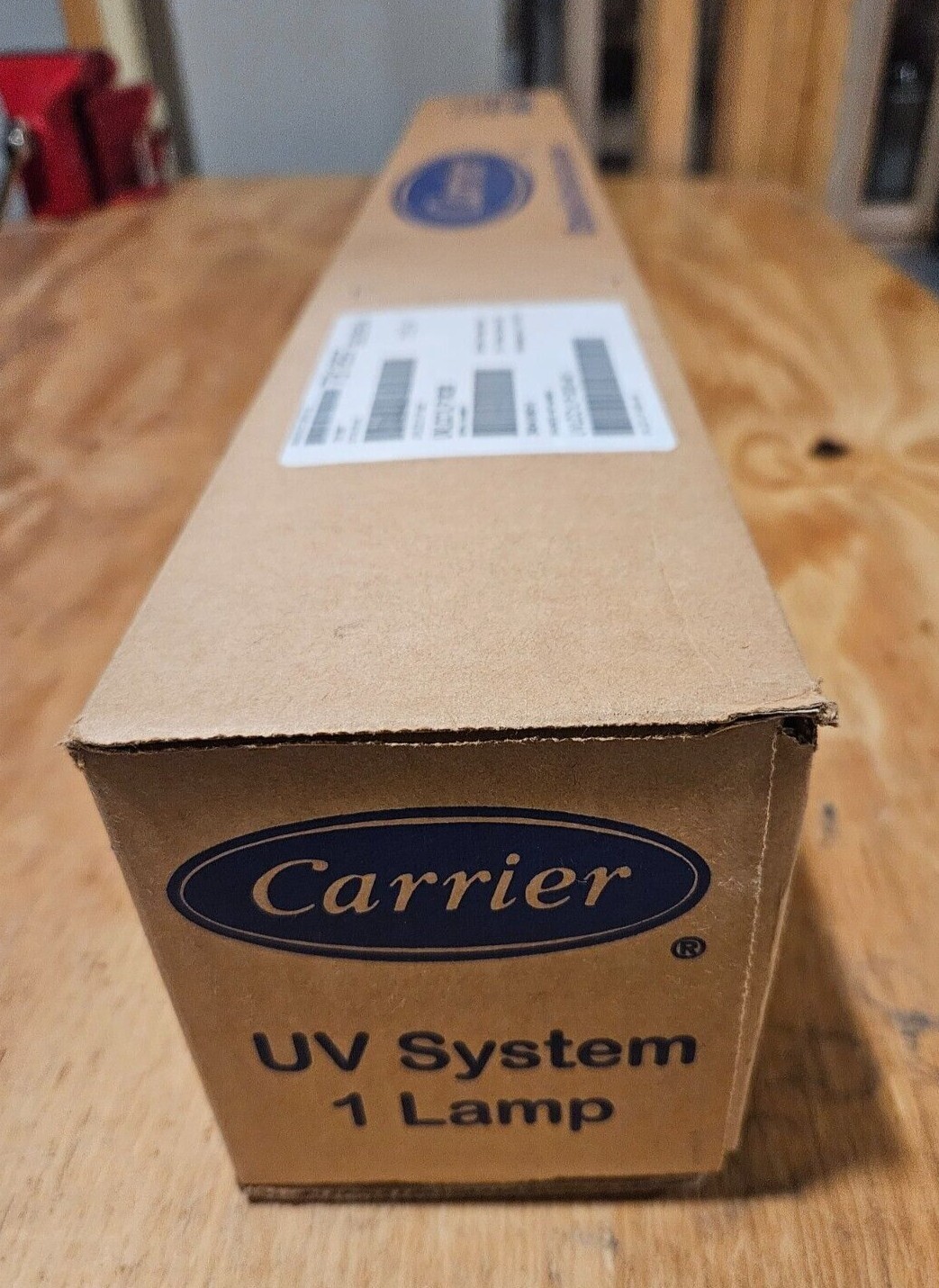 CARRIER Ultraviolet Germicidal Lamp SYSTEM UVLCC1LP1020