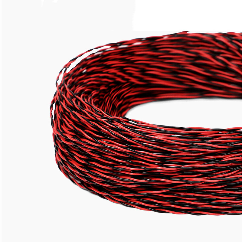 0.12mm²-2.5mm² Twisted Wire Cable Pure Copper Core Soft Wire Twisted 2 Core Wire