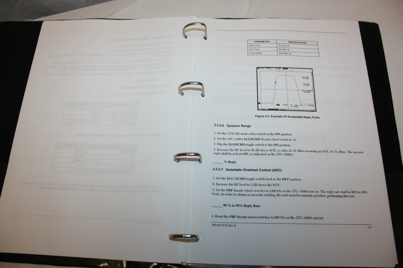 Garmin GTX 320 ATC Transponder Maintenance Manual