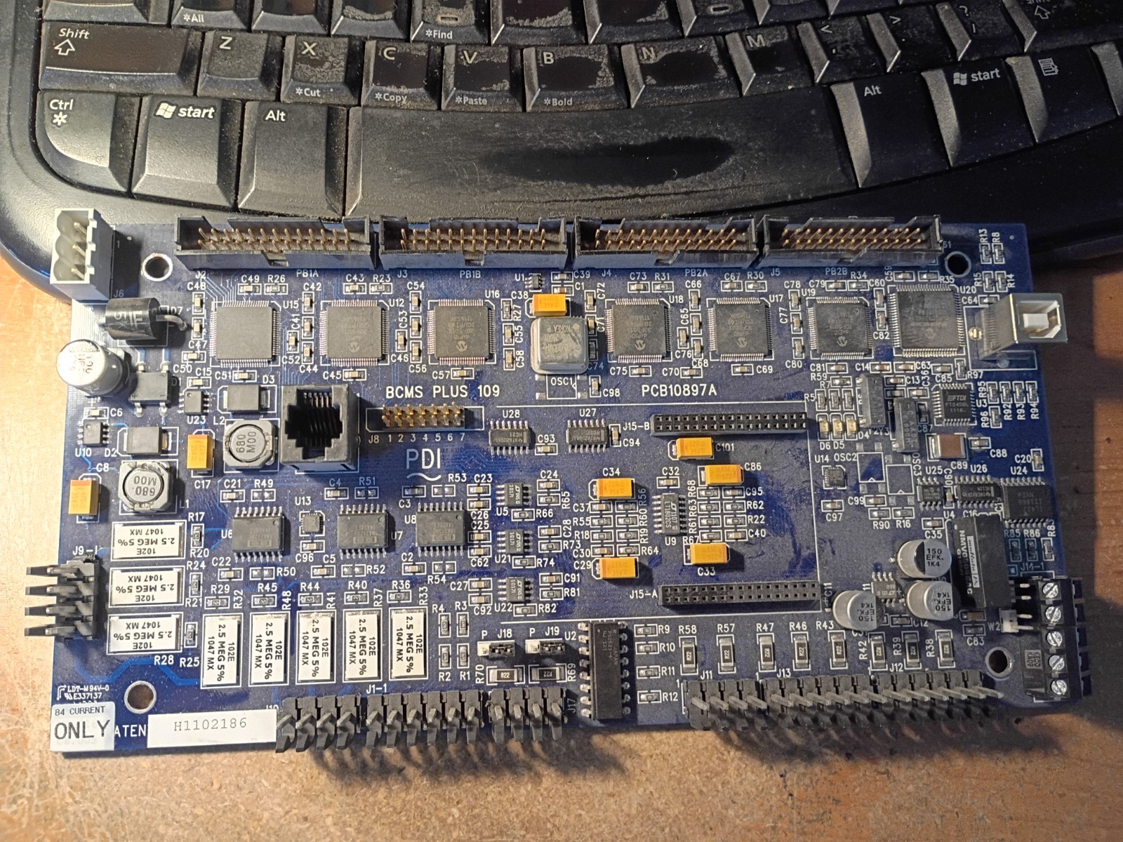 PDI PCB11734E for JCOMM Branch Circuit Monitoring Systems BCMS Acquisition Board