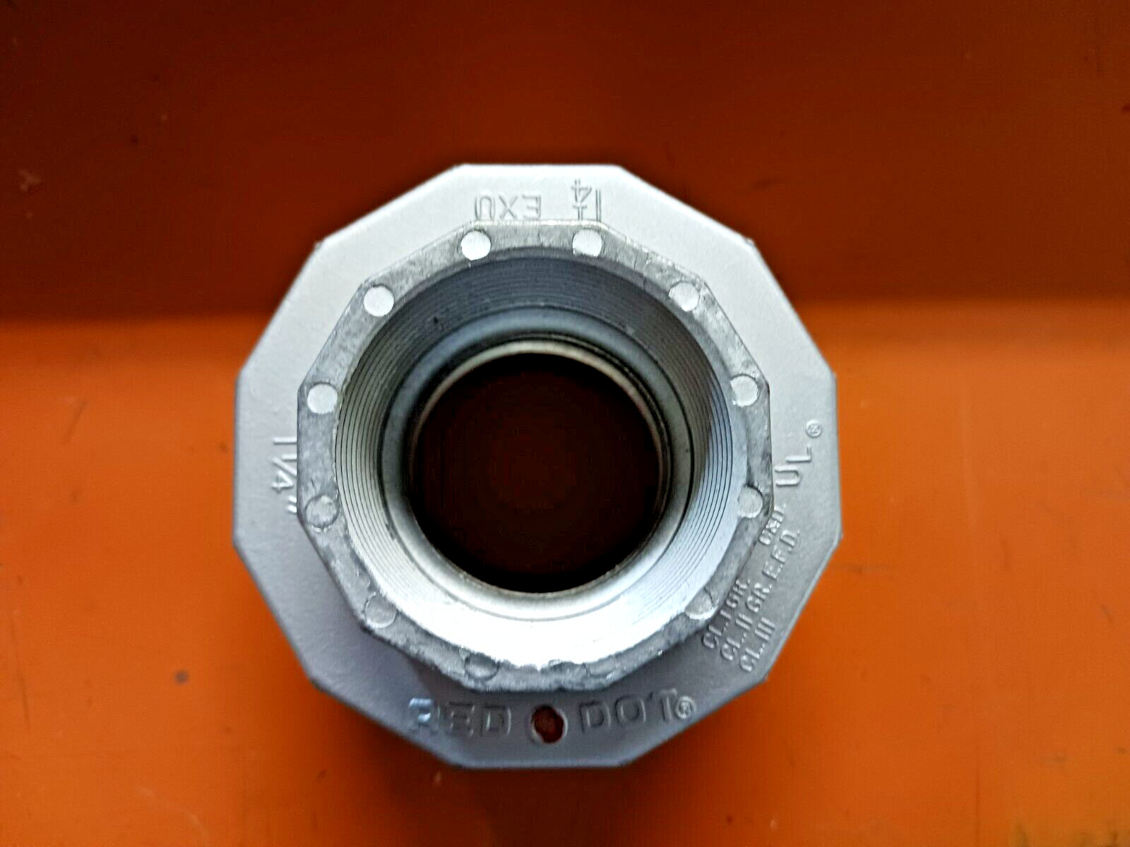 RED DOT EXFU-4 F/F UNION 1-1/4″ (SOLD BY THE CARTON OF 5), VINTAGE