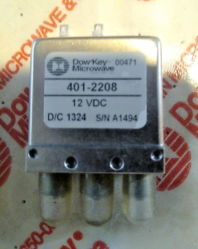 Dow Key Microwave 401-2208 Coaxial Coax Switch Splitter Failsafe Module — NEW