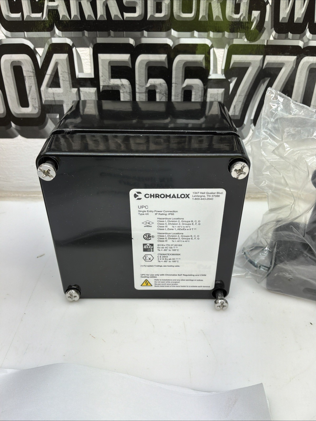 Chromalox UPC Power Connection Kit 393553 NIB