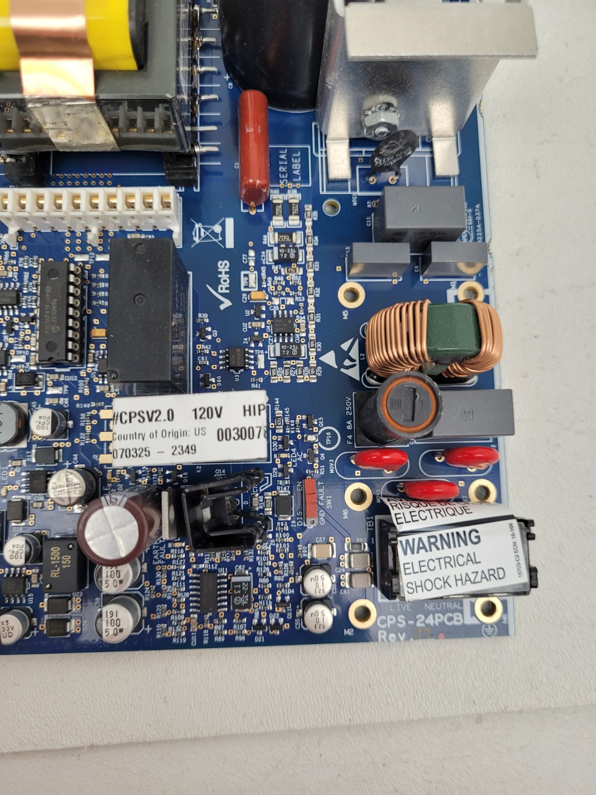 CPS-24PCB Notifier Alarm Control Board / Power Supply – Next Day Option – Flaw