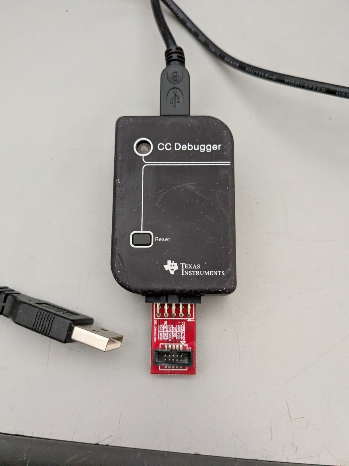 GENUINE – Texas Instruments CC-DEBUGGER Hardware Debugger !Charity!