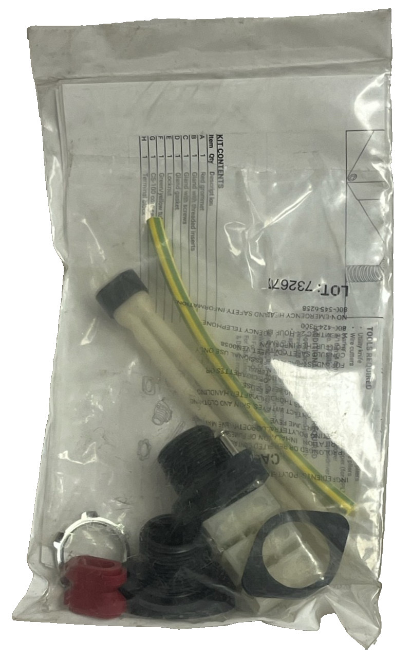 nVent Raychem C75-100-A Heating Cable Gland Kit | NEMA 4X | Cold-Applied | 3/4″