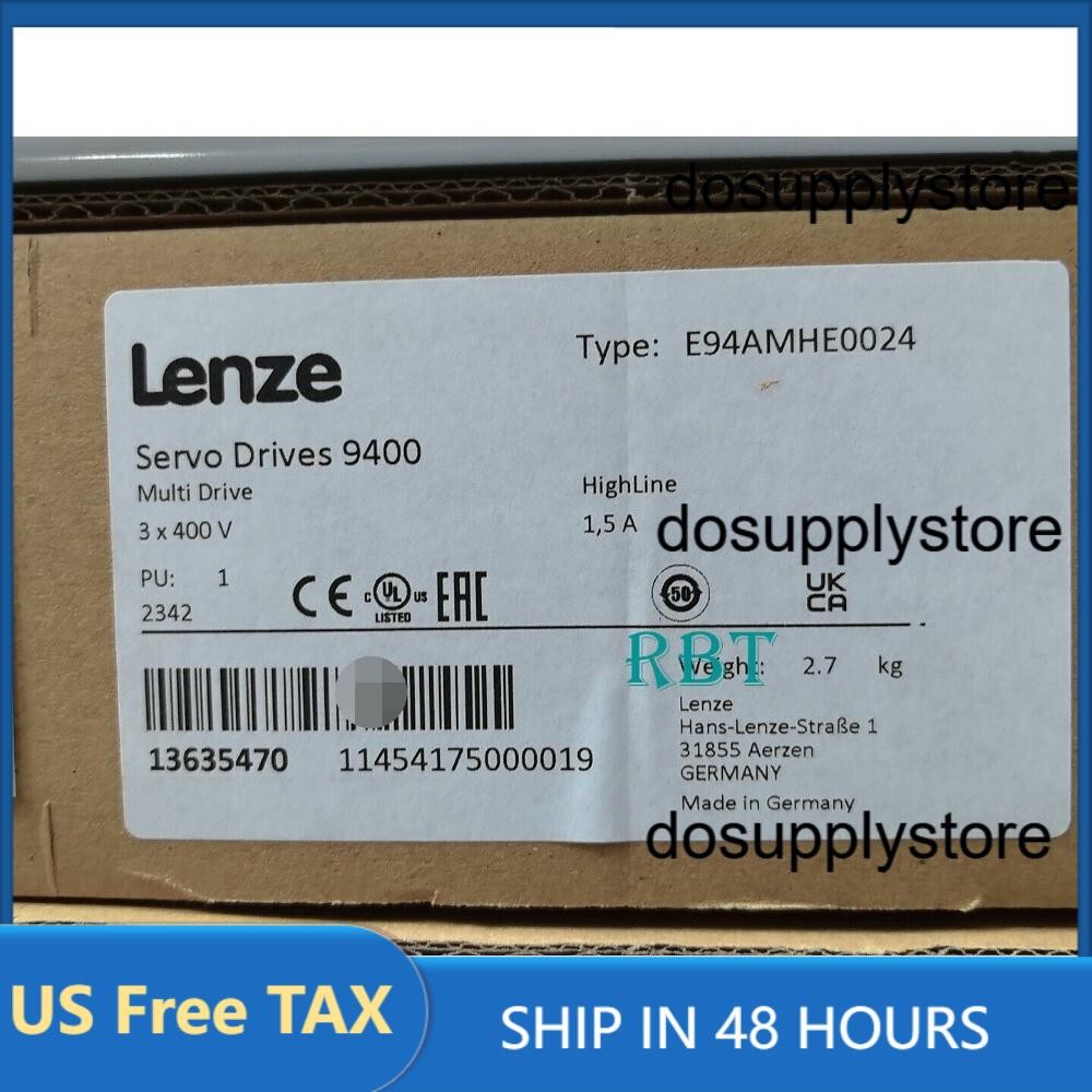 LENZE E94AMHE0024 9400 Servo Drive Brand New