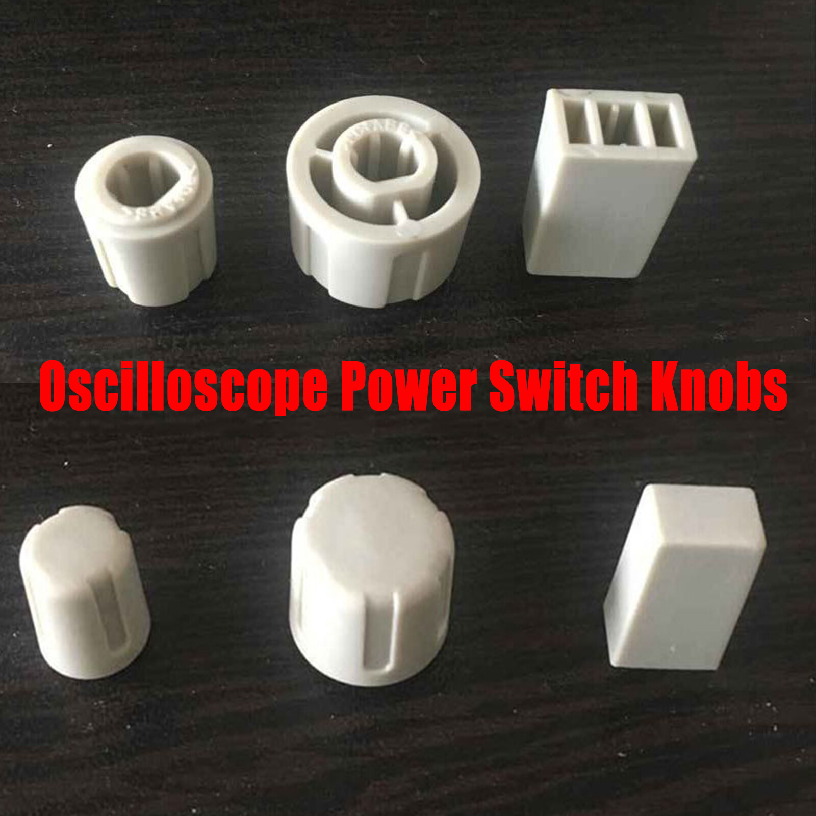 For Tektronix TDS210 TDS220 TDS1012 TDS2024 Oscilloscope Power Switch Knobs