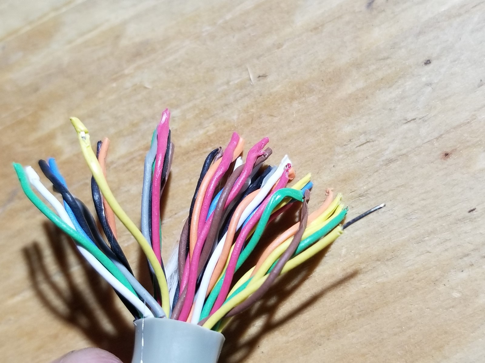 Superior Essex 26/20P Shielded 1249C Central Office Telecom Cable CMR Gray/50ft