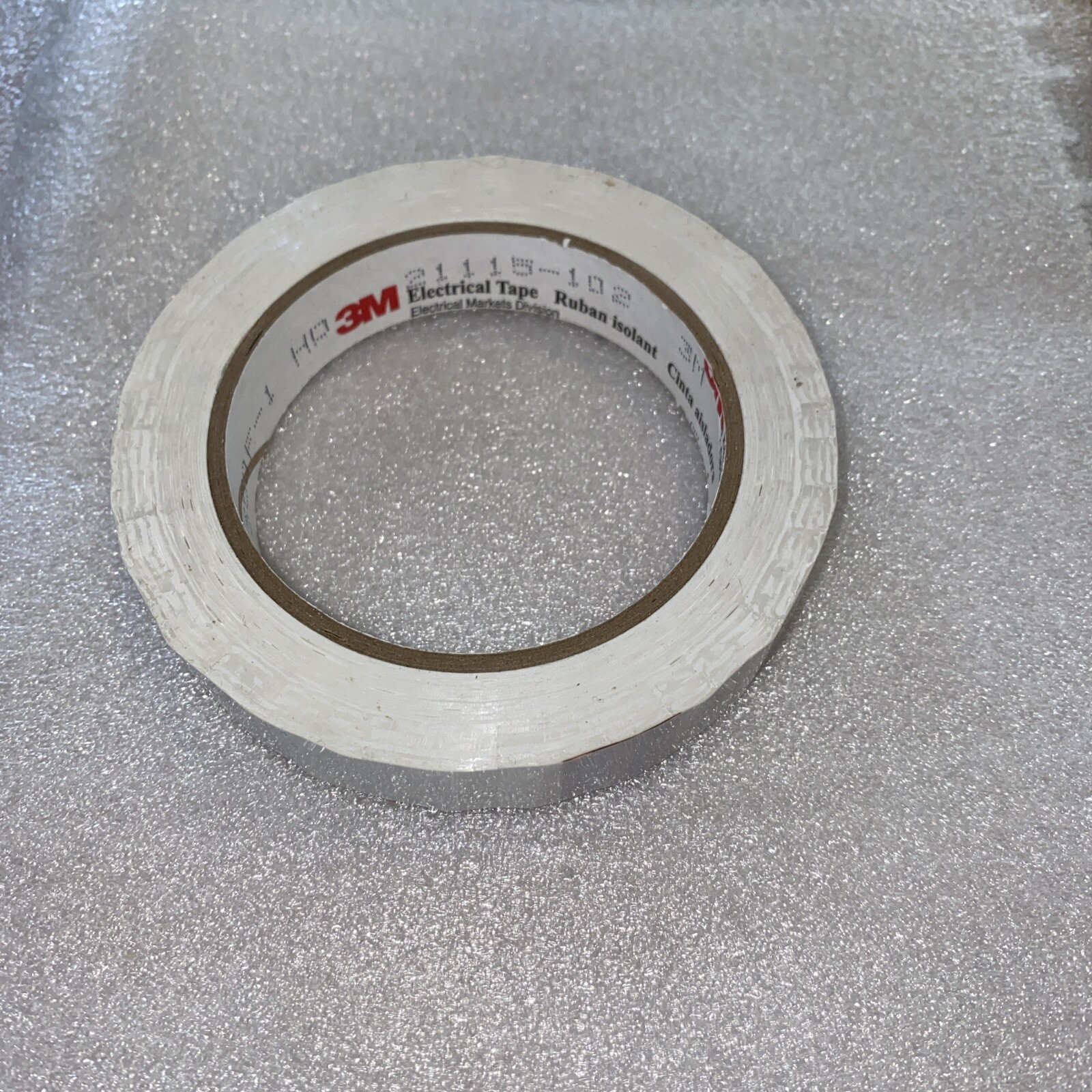 3M 1350F-1 WHITE Electrical Tape, 3/4″x 72yds, Flame Retardant THREE ROLLS