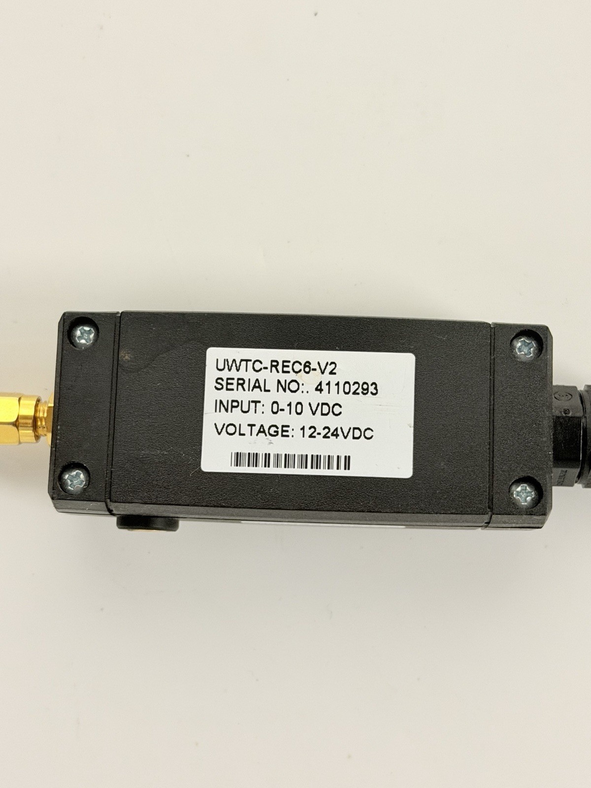 OMEGA ENGINEERING UWTC-REC6-V2 WIRELESS TRANSCEIVER MODULE W/ PSU-93 ADAPTER