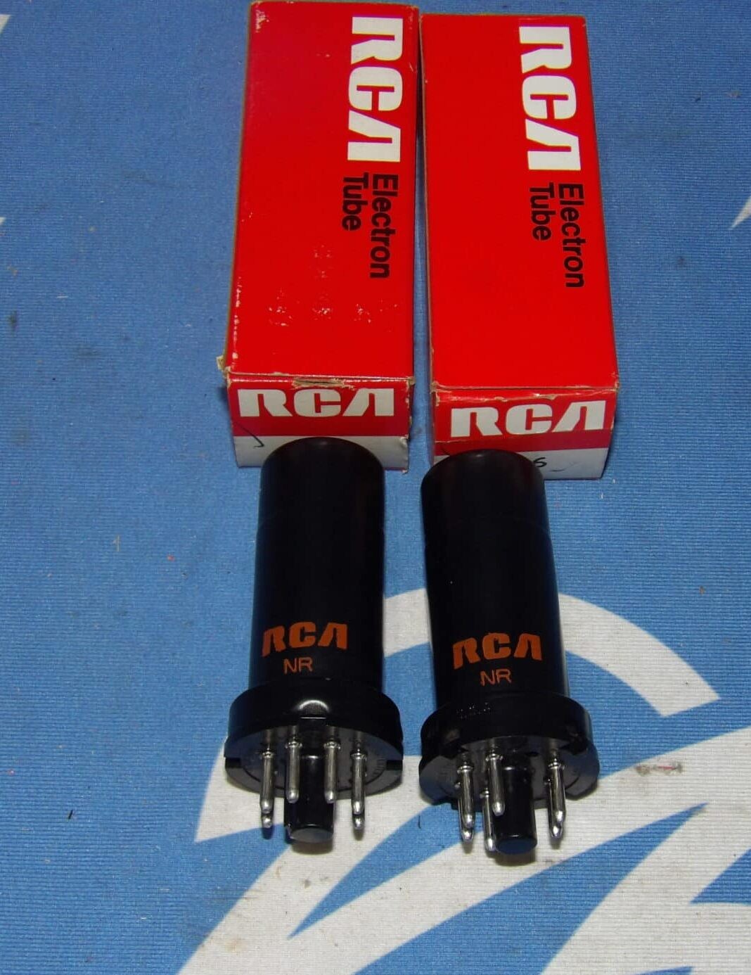 Lot of 2 NIB RCA 6F6 Electron Vacuum Tube + 90 Day Warranty