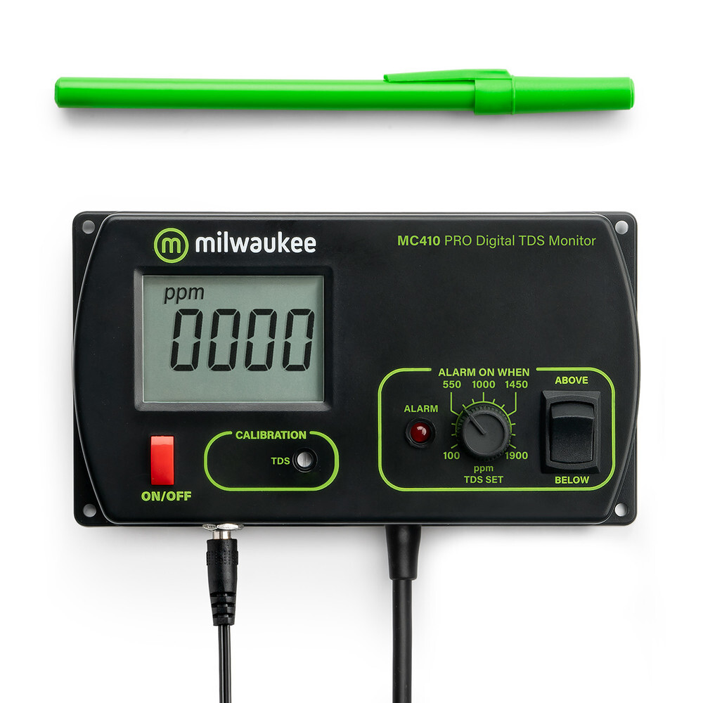 Milwaukee MC410 PRO Total Dissolved solids (TDS) Monitor for USA 110V,