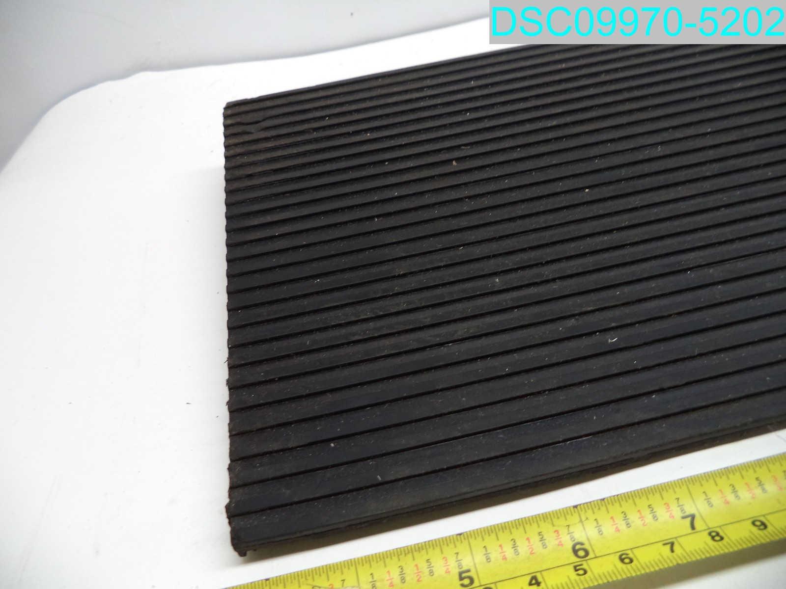 8″L Vevor Solid Rubber Threshold Ramp 35-1/2″ W X 1-1/4″ THK