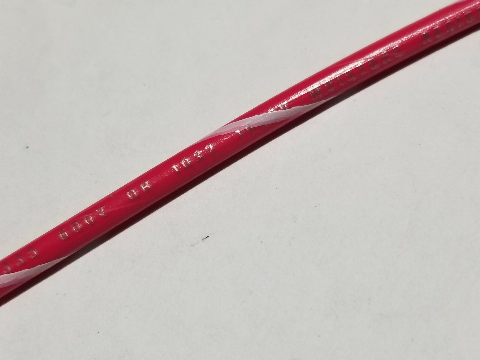 Southwire/Copperfield #16awg Boat Cable Hook-Up Wire Red/White Stripe /100ft