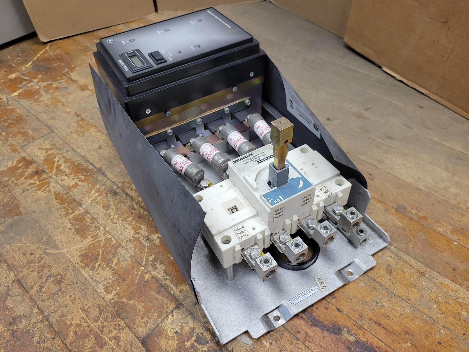 GE General Electric TME120Y065PP Transient Voltage Surge Suppressor TVSS 3PH
