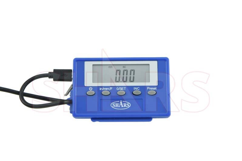Shars 12″ Stainless Steel Digital Remote Readout DRO Quill Scale IP54 NEW #}