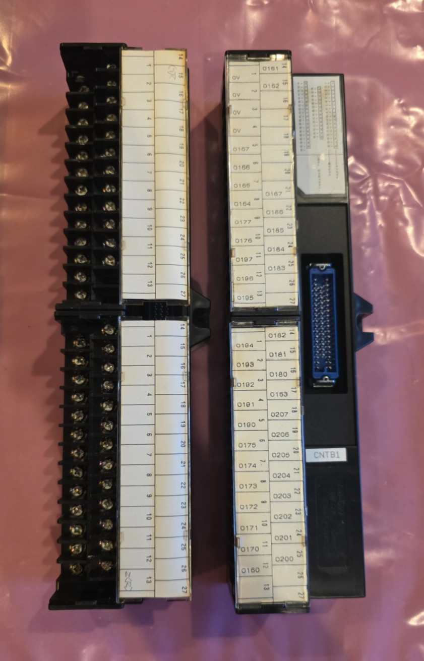 Qty (2) FUJI ELECTRIC AU-CW TERMINAL BLOCK UI60V 2MM Breakout board Free Ship