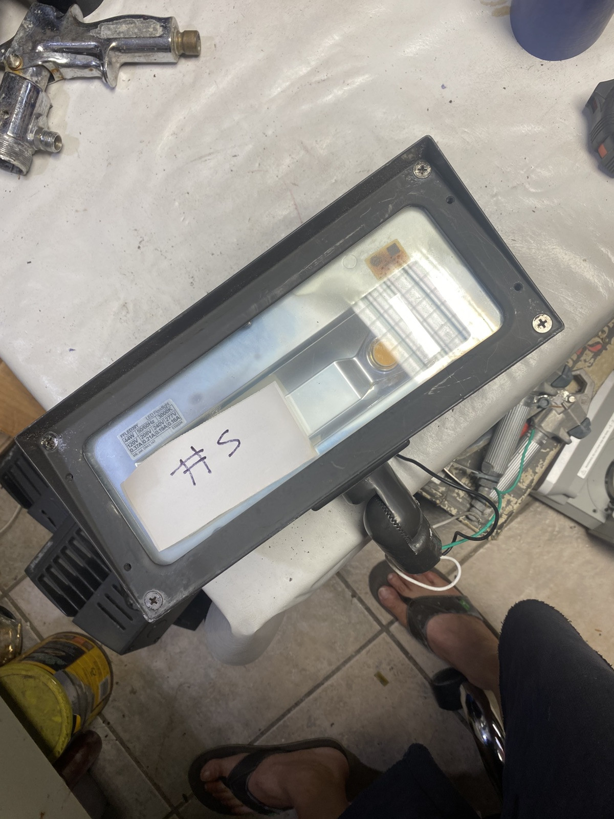 RAB LIGHTING FFLED39Y LED Floodlight 44W 120V (4 PARTS) #5