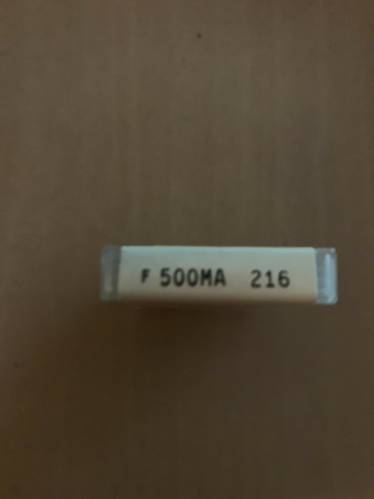 box of 5 fuses F 500 mA 250V 5×20