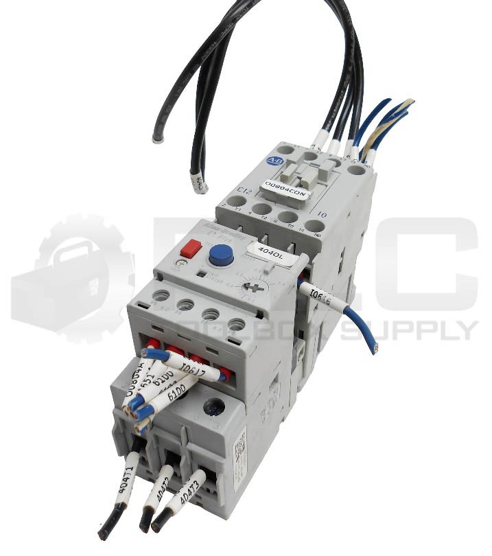 ALLEN BRADLEY 100-C12E*10 /A CONTACTOR W/ 193-EEBB /C OVERLOAD RELAY