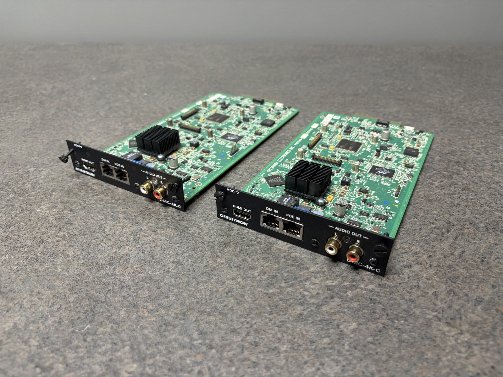 Crestron DMC-4K-C HDCP2 4k Input Cards 6507321 Lot of 2