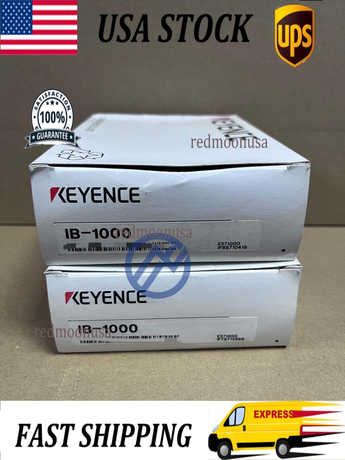Brand new IB-1000 Keyence transducers Fast Express DHL
