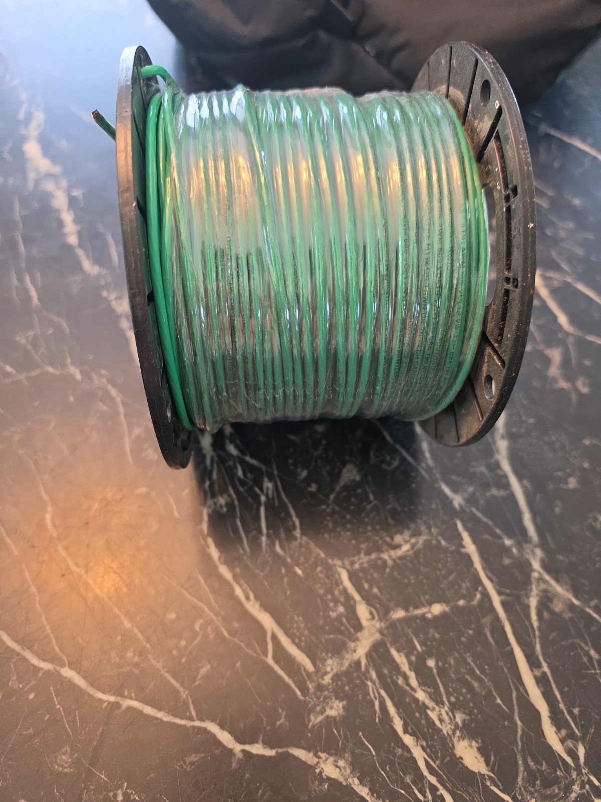 400ft Wire 12Awg THHN Green Wire 600V Gasoline Oil Resistant