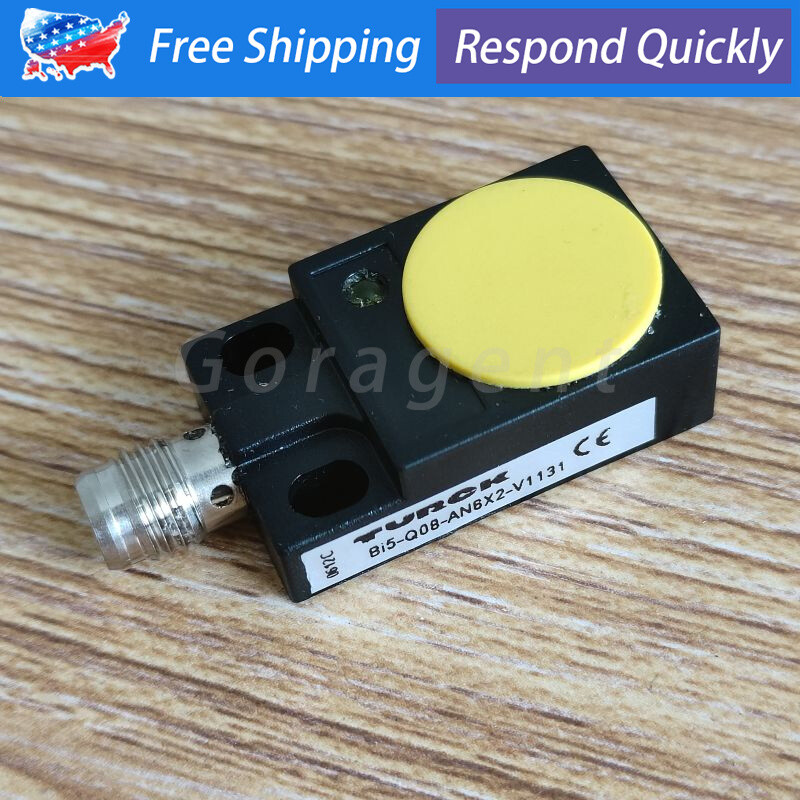 For Turck Bi5-Q08-AN6X2-V1131 Proximity Sensor Switch 10-30VDC 5mm NPN 3Pin