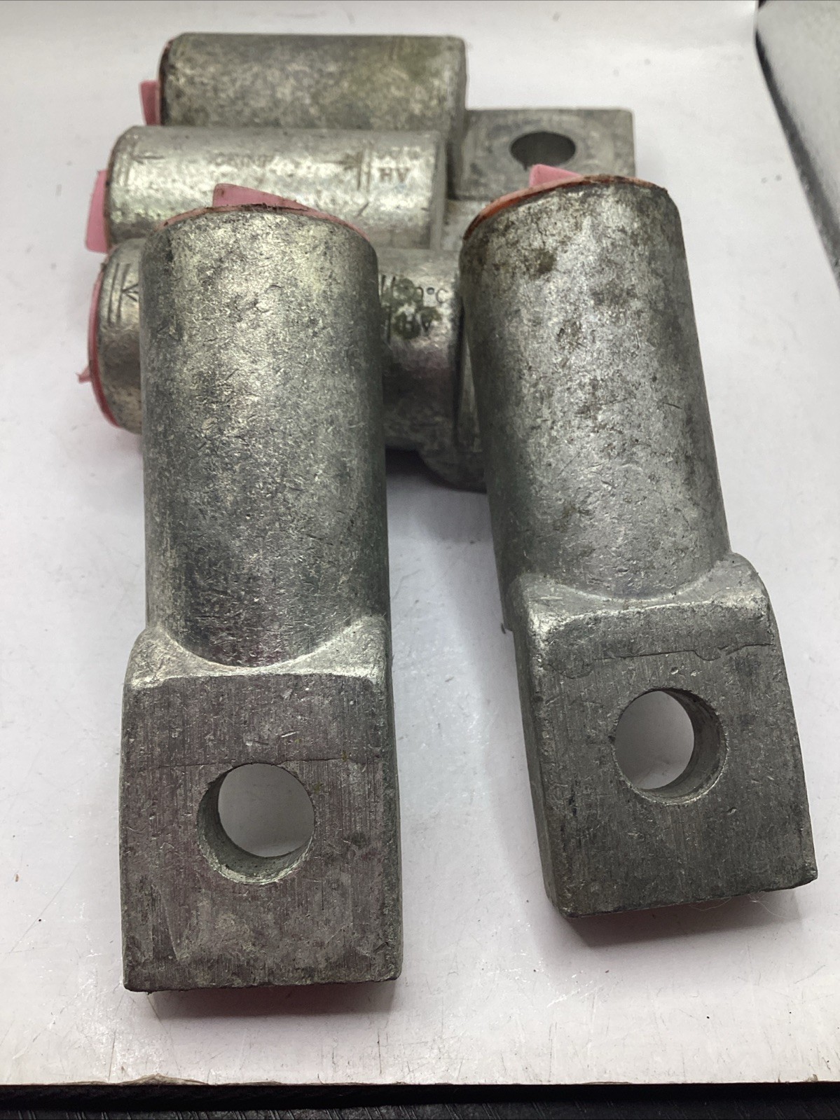 Lot Of 5 Hubbell VCEL-075-H1 1-Hole Compression Lug Terminal 500CU
