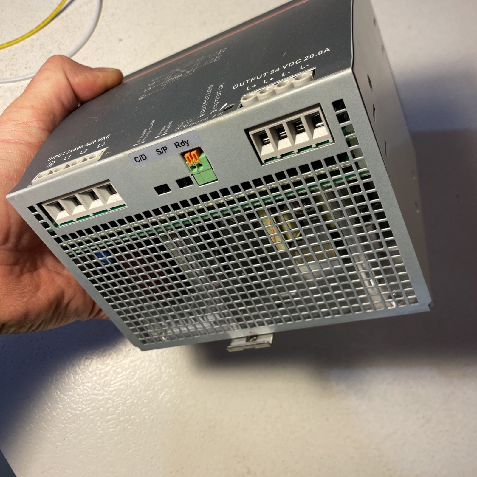 *new* 1SVR427056R0000 ABB CP-T 24/20.0 3PH-480VAC-24VDC 20A 480W POWER SUPPLY