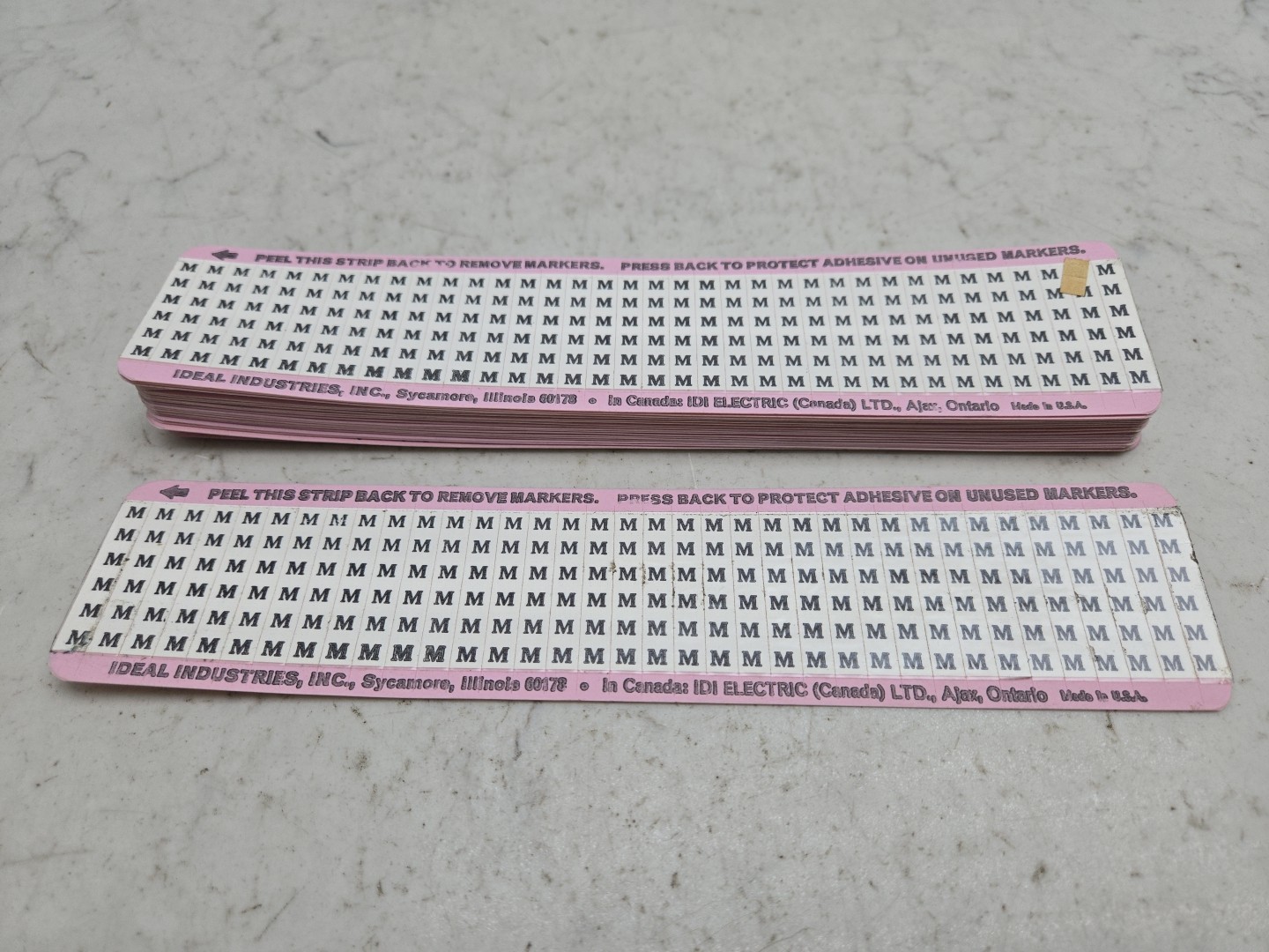 Bulk Mixed Lot of Wire Markers Numbers And Letters Nos See Pictures For Details