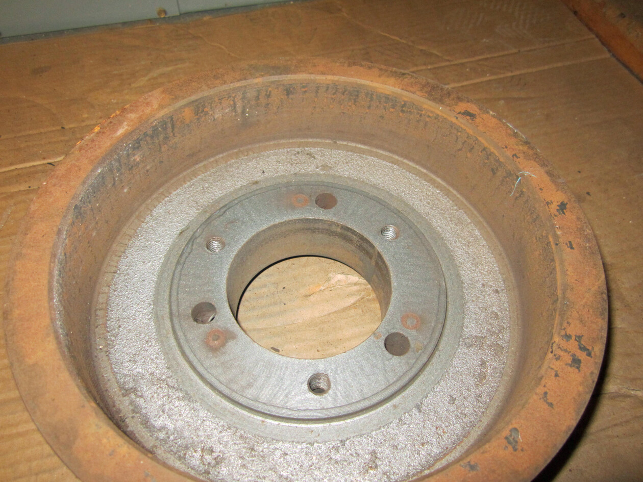 TB Woods Cast Iron 6-Groove Detachable V-Belt Pulley, Model 5V1186