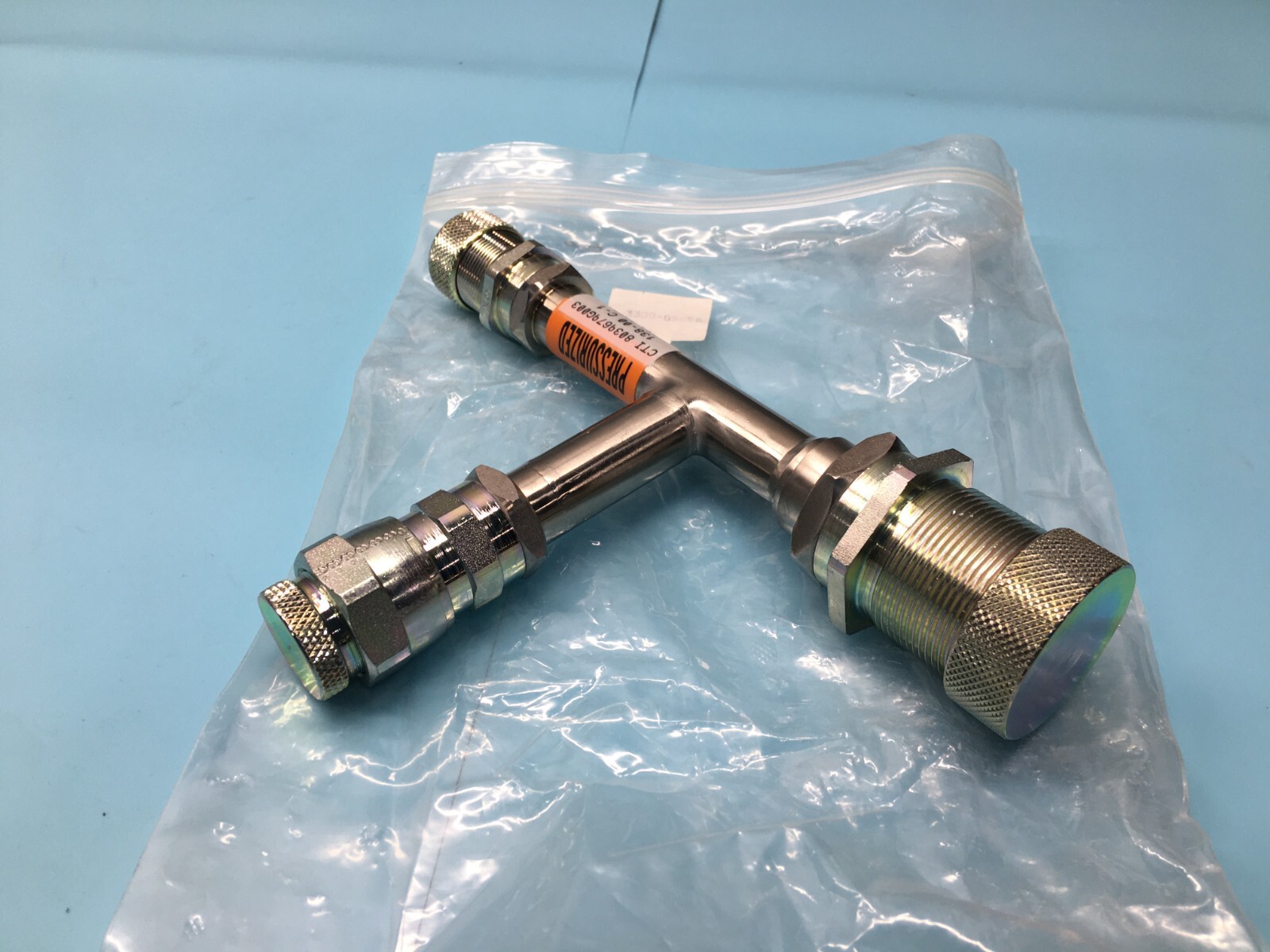 AMAT 3300-05698 CTI 8039679G003 Fitting Aeroquip Adaptor Helium, 1178340
